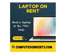 Laptop on Rent In Mumbai Starts at Rs.799/- Only