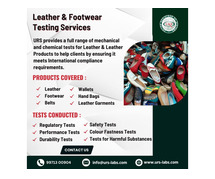 Top Leather Products Testing Lab in Lucknow