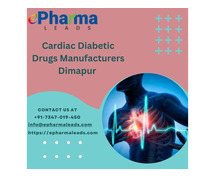 Cardiac Diabetic Drugs Manufacturers Dimapur, Nagaland