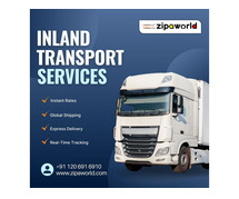 Inland transport services for global shipping