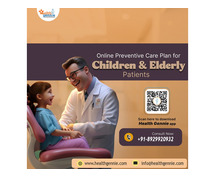 Online Preventive Care Plan for Children and Elderly Patients