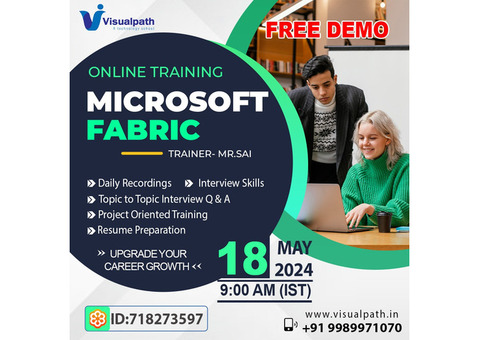 Microsoft Fabric Online Training Free Demo on 18th may