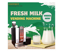Fresh milk vending machine in Delhi