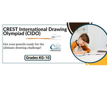 CREST International Drawing Olympiad Sample Paper for class 10th