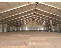 Transparent German Hanger Tent on Rent In Mumbai
