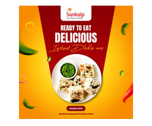 Buy delicious dhokla mix onlie - Sankalp food