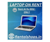 Laptop On Rent Starts At Rs.999/- Only In Mumbai.