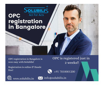 OPC Registration in Bangalore | How to register an OPC in Bangalore? – Solubilis