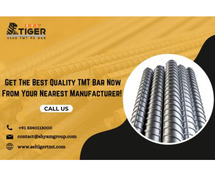 Get The Best Quality TMT Bar Now From Your Nearest Manufacturer!