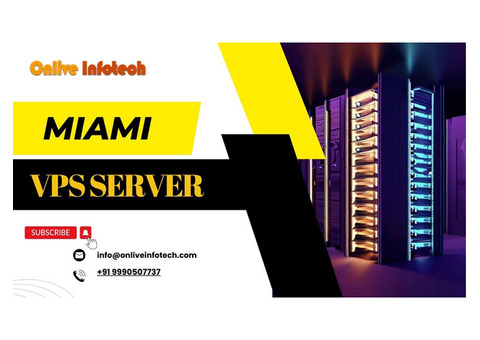 Power Your Business with Onlive Infotech's Miami VPS Server Solutions