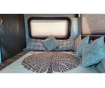 luxury caravan on rent in delhi