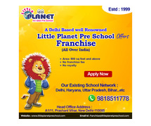 0% Royalty Best Preschool Franchise in India -   9818511778