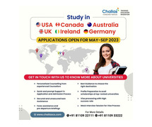 Study Abroad Visa Consultancy In Chennai : Challas Consultancy