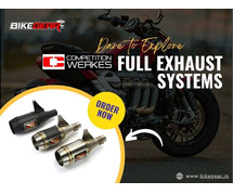 Best prices of Competition Werkes Exhaust in india