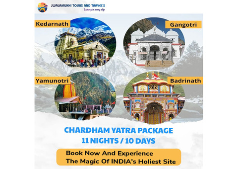 Embark on a Sacred Journey with Jwalamukhi Tours' Chardham Yatra Packages from Hyderabad