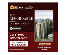 2 Bhk Apartments in Noida Extenstion by Migsun Vilaasa