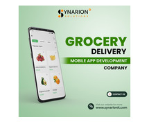 Grocery Delivery Mobile App Development Company