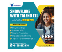Snowflake Online Training in Hyderabad | Snowflake Training