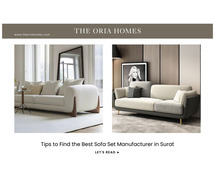 Premium Quality Luxury Furniture Brand in Surat - The Oria Homes