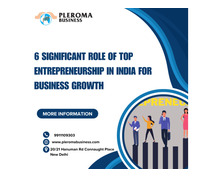 6 Significant Role of top entrepreneurship in India for Business Growth