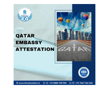 Qatar Embassy Attestation services in india