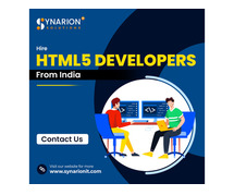 Hire HTML5 Developers from India