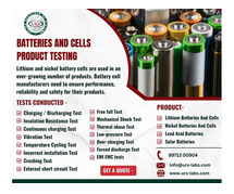 Reliable Battery and Cell Testing labs in Mumbai