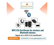 WPC ETA Certificate for wireless and Bluetooth devices