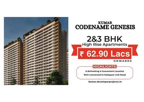 Kumar Codename Genesis - Premium Lifestyle Apartments in Hadapsar Pune