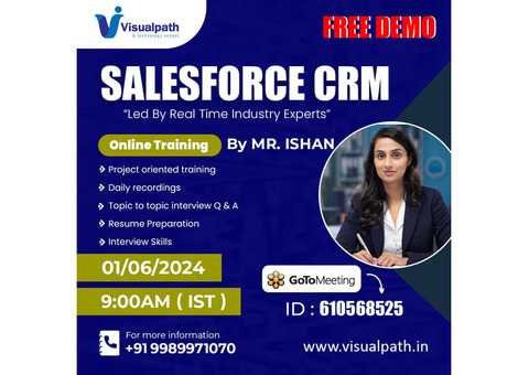 Attend Online Free Demo on Salesforce CRM (Admin+Development)