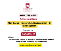 Maple Leaf pre school near me - Injapur Hayathnagar