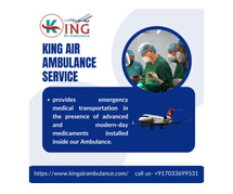 Air Ambulance Service in Sri Nagar by King- Expedient Air Medical Transportation
