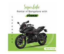 Superbike Rental in Bangalore with Go Bike