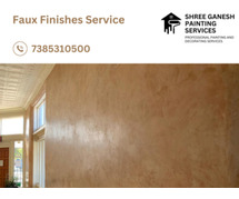Best Faux Finishes Service in Pimple Saudagar - Shree Ganesh Painting Services