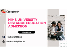 NIMS University Distance Education Admission