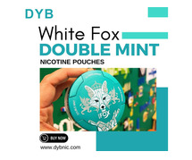 White Fox Double Mint nicotine pouches in India