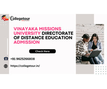 Vinayaka Missions University Directorate of Distance Education Admission