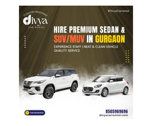 Prefer a car on rent in Gurgaon with a driver at a reasonable price