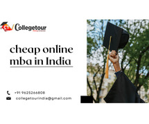 cheap online mba in India