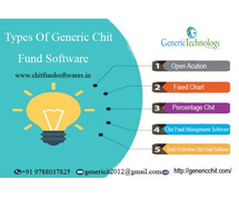 Types of chit fund software Genericchit