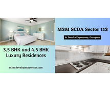M3M SCDA Sector 113 Gurgaon - The Best House You Will Ever Have