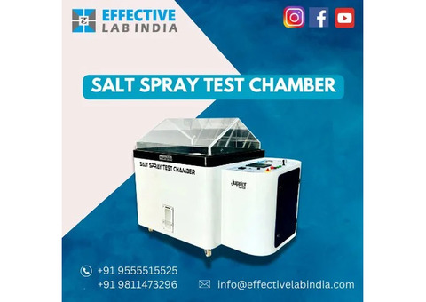 High-Performance Salt Spray Chamber by Effective Lab India