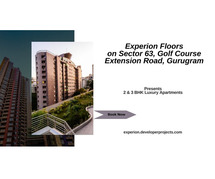 Experion Floors Sector 63 Gurgaon | Uptown Living