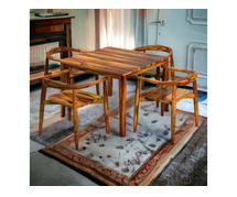 Nismaaya Decor's Exquisite 4-Seater Table Sets