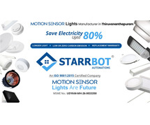 Motion sensor supplier in Thiruvananthapuram | Starrbot.