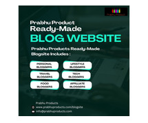 Instant Blog Website by Prabhu Products – Ready for Content!