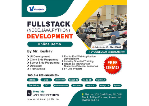 Full Stack Development Online Training Free Demo
