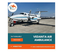 For the Fastest Transfer of Your Ill Patient Hire Vedanta Air Ambulance Service in Mumbai