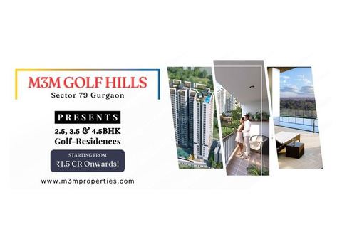 M3M Golf Hills Sector 79 Gurgaon - Luxury Private Golf Residences