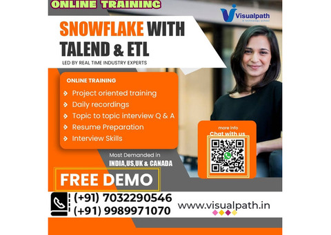 Snowflake Online Training in Hyderabad | Snowflake Training Online